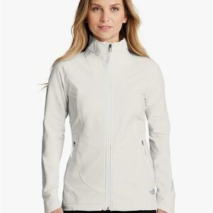 The North Face Jacket Womens New Stretch Softshell Full Zip TNF White S Windwall